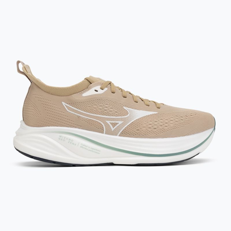 Pánske bežecké topánky Mizuno Neo Zen 2 pale khaki/snow white/granite green 2