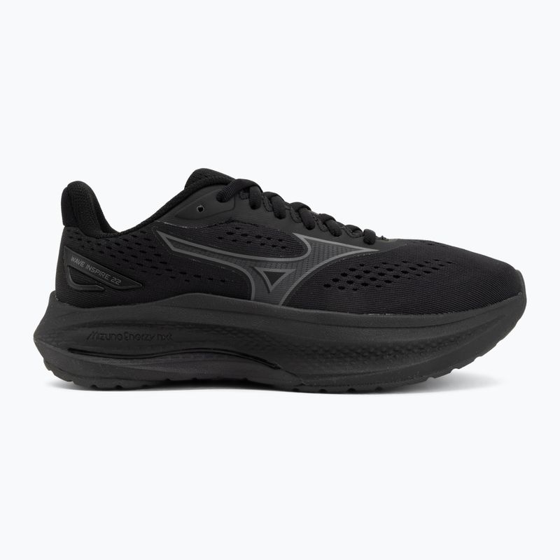 Dámske bežecké topánky Mizuno Wave Inspire 22 D black/black sand/black 2