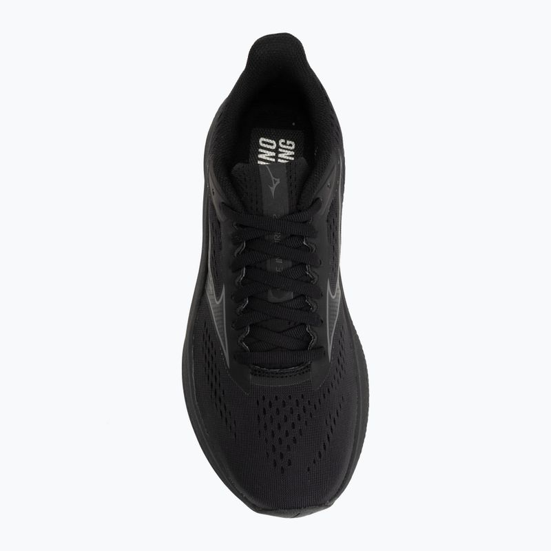 Dámske bežecké topánky Mizuno Wave Inspire 22 D black/black sand/black 5