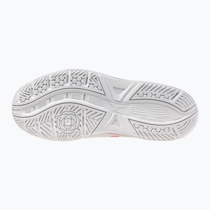 Dámske volejbalové topánky Mizuno Cyclone Speed 5 white/rose elegance/lava falls 2