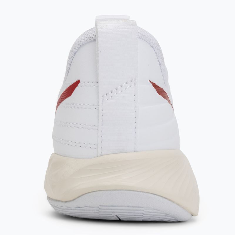 Dámske volejbalové topánky Mizuno Wave Momentum Pro white/rose elegance/lava falls 6