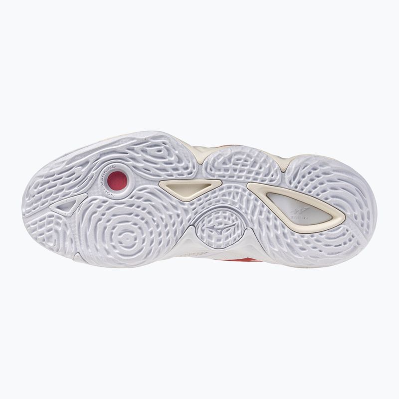 Dámske volejbalové topánky  Mizuno Wave Momentum Elite Mid white/rose elegance/lava falls 2