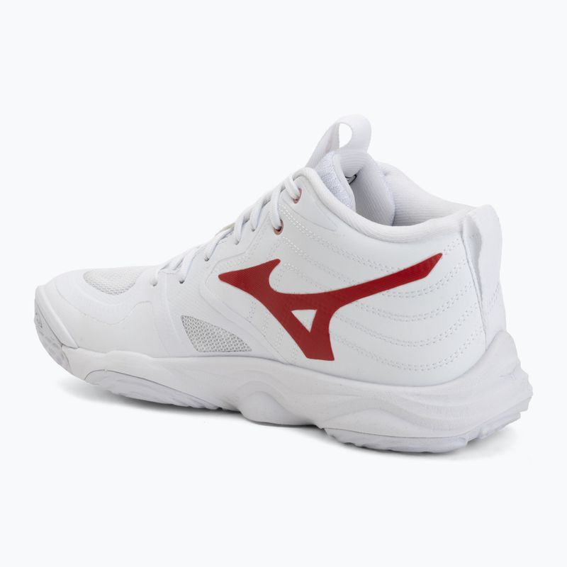 Dámske volejbalové topánky  Mizuno Wave Momentum Elite Mid white/rose elegance/lava falls 3