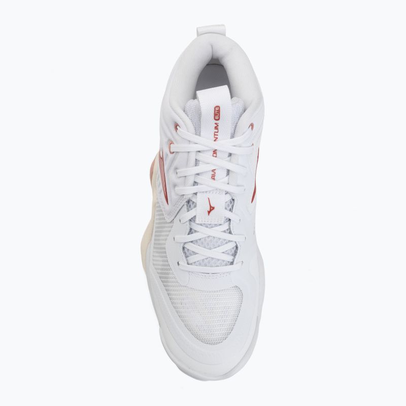 Dámske volejbalové topánky  Mizuno Wave Momentum Elite Mid white/rose elegance/lava falls 5