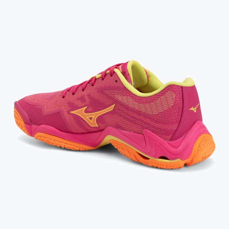 Volejbalové topánky Mizuno Wave Lightning Elite pink tetra/fortune yellow/ligh 3