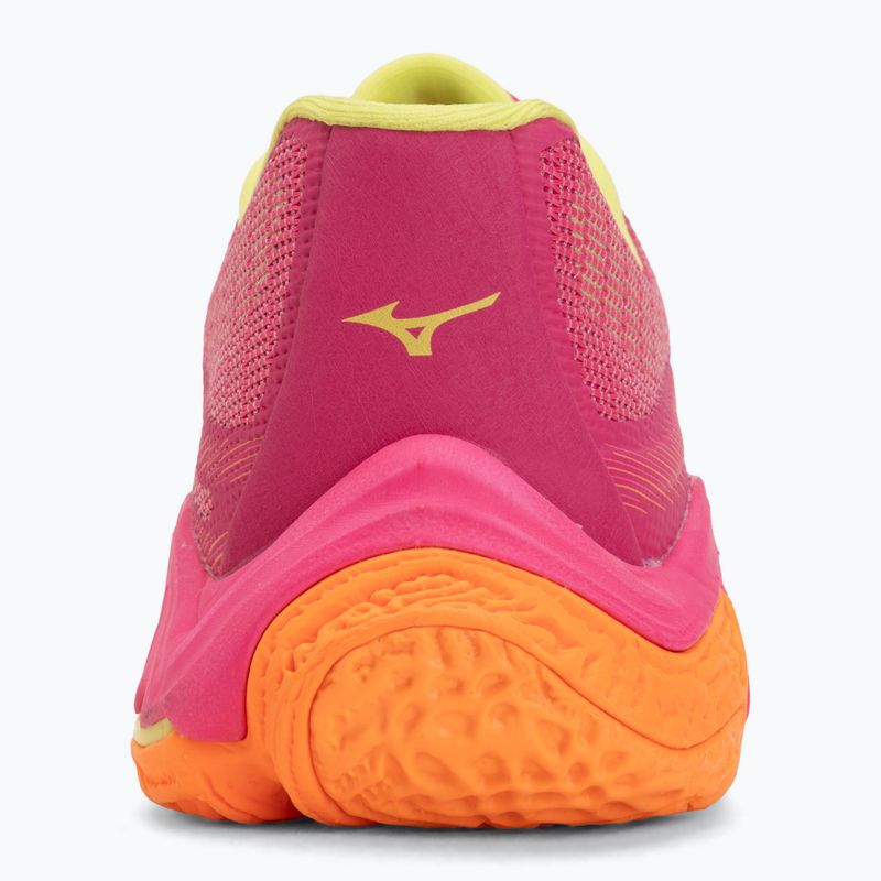Volejbalové topánky Mizuno Wave Lightning Elite pink tetra/fortune yellow/ligh 6