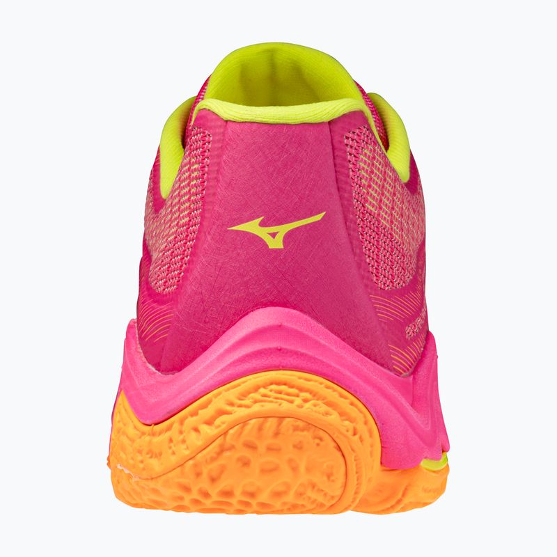 Volejbalové topánky Mizuno Wave Lightning Elite pink tetra/fortune yellow/ligh 3