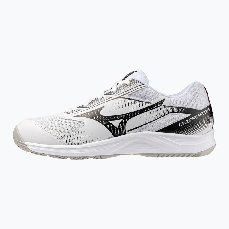 Volejbalové topánky Mizuno Cyclone Speed 5 white/black/fiery red 8