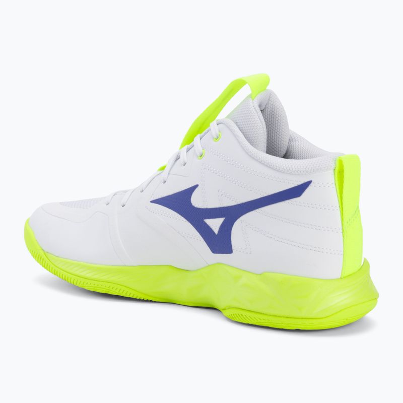 Volejbalové topánky Mizuno Wave Momentum Pro Mid white/lightning yellow/dazzling blue 3