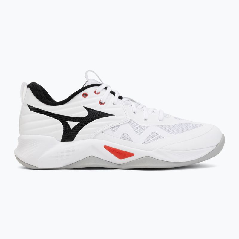 Volejbalové topánky Mizuno Wave Momentum Pro white/black/fiery red 2