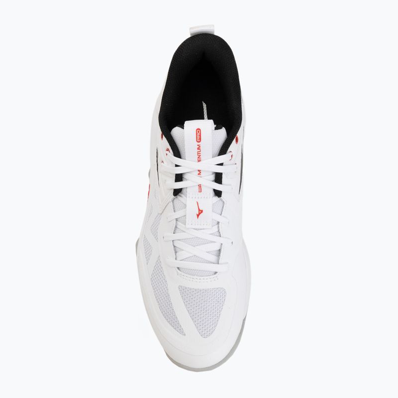 Volejbalové topánky Mizuno Wave Momentum Pro white/black/fiery red 5