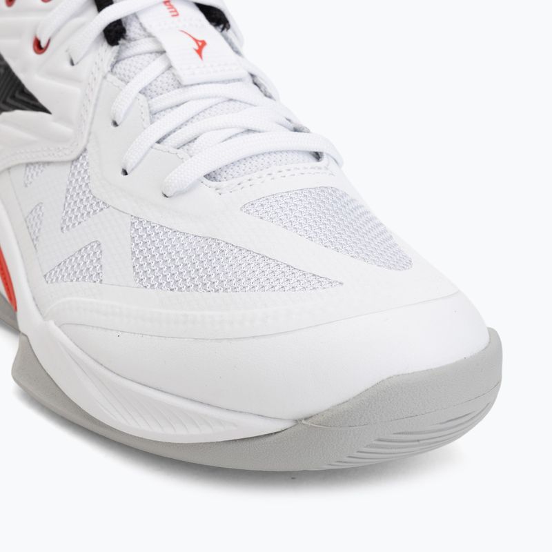 Volejbalové topánky Mizuno Wave Momentum Pro white/black/fiery red 7