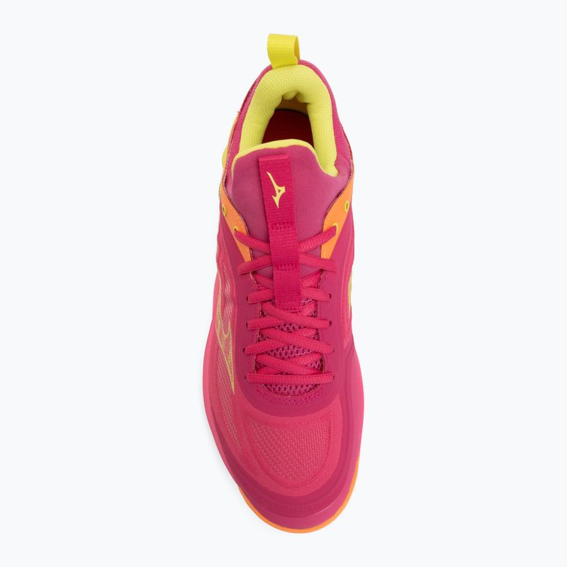 Volejbalové topánky Mizuno Wave Luminous 3 mugen pink tetra/fortune yellow/ligh 5