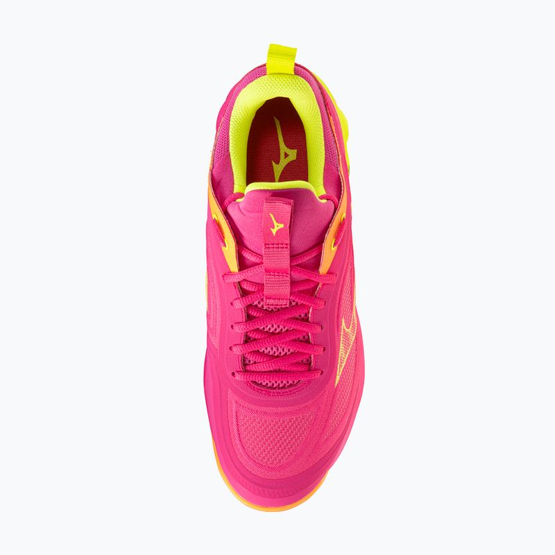 Volejbalové topánky Mizuno Wave Luminous 3 mugen pink tetra/fortune yellow/ligh 5