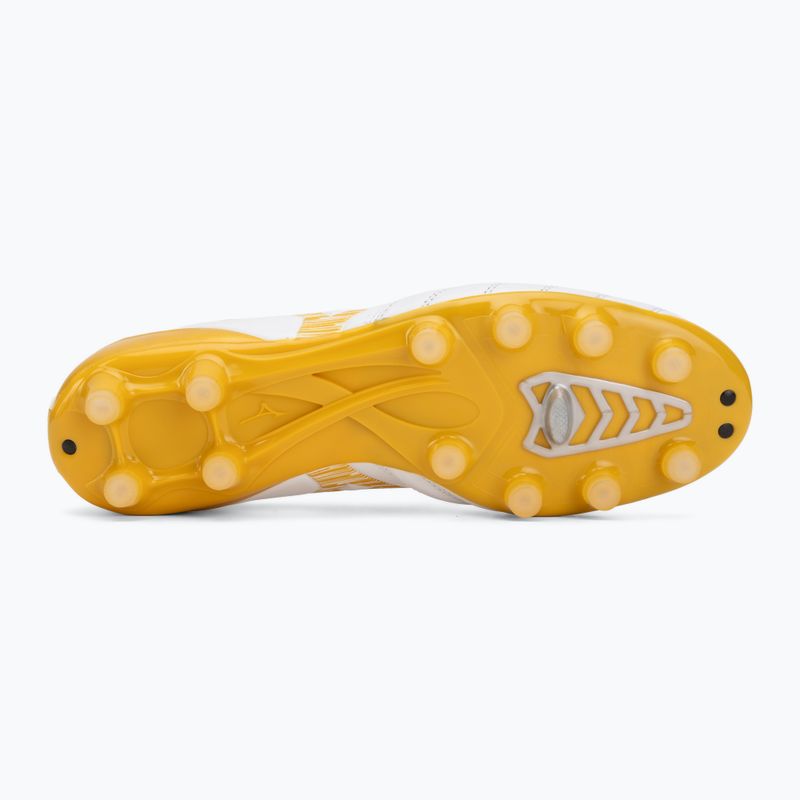 Futbalové kopačky Mizuno Morelia Neo IV Pro FG white/mp gold/cool gray 3c 4