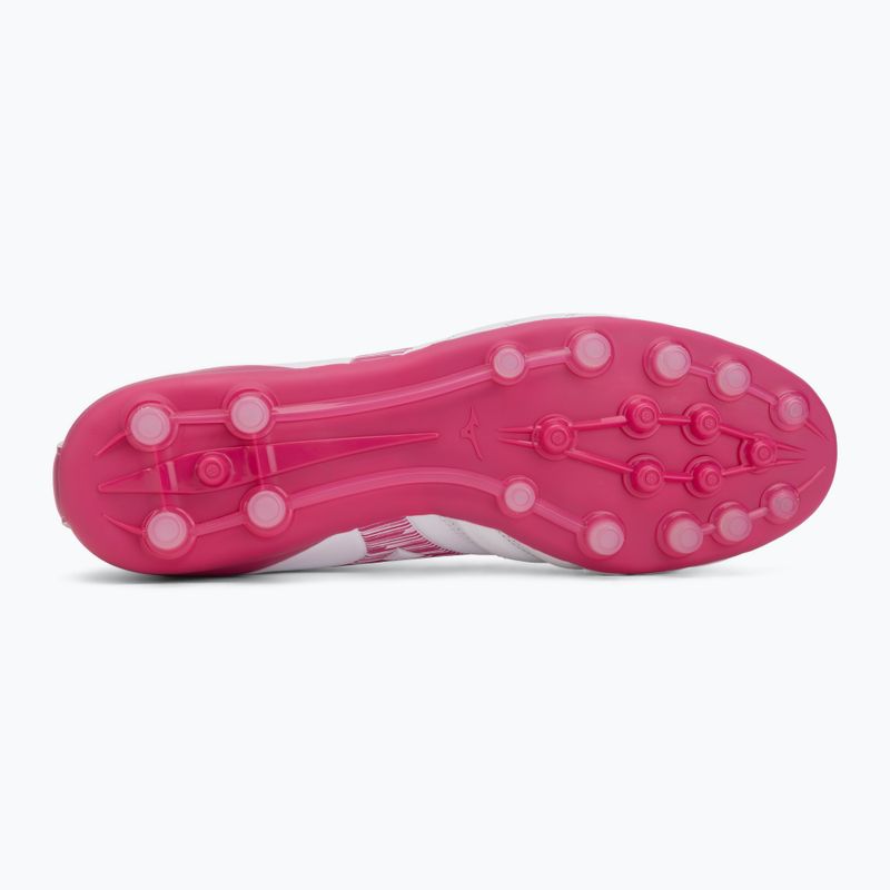 Futbalové kopačky Mizuno Morelia Neo IV Pro AG white/fuchsia purple/fuchsia purple 4