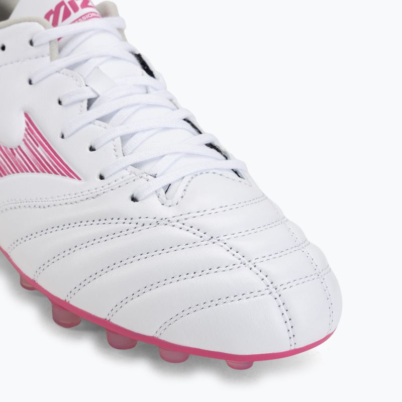 Futbalové kopačky Mizuno Morelia Neo IV Pro AG white/fuchsia purple/fuchsia purple 7