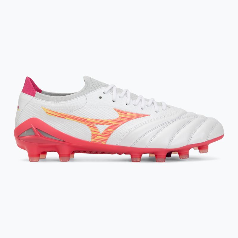 Kopačky Mizuno Morelia Neo IV Beta Japan FG white/pink tetra/fuchsia purple 2