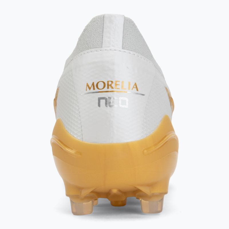 Futbalové kopačky Mizuno Morelia Neo IV Beta Japan AG white/mp gold/cool gray 3c 6