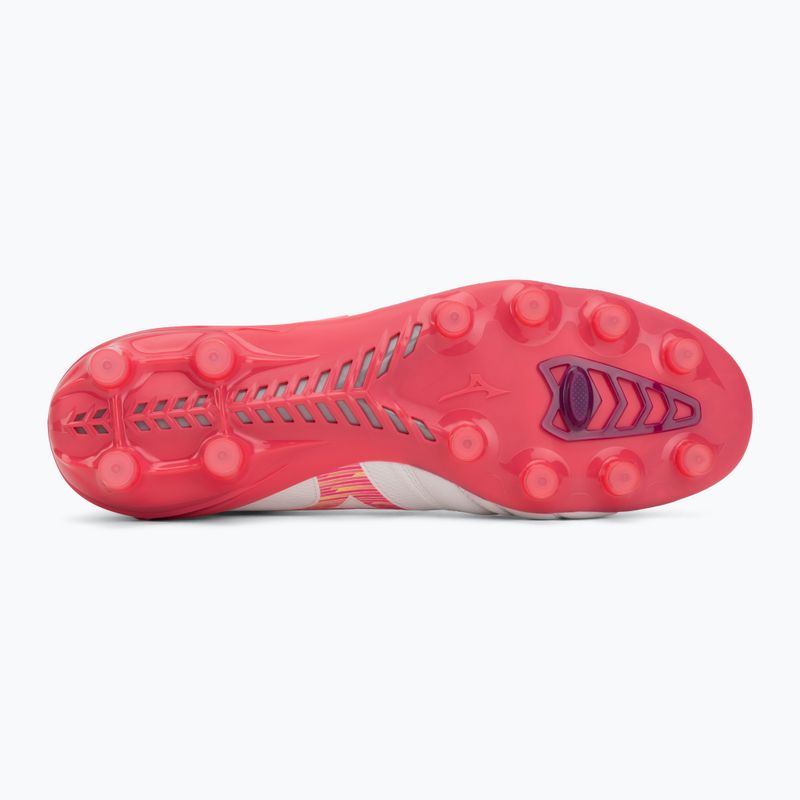 Futbalové kopačky Mizuno Morelia Neo IV Beta Elite FG white/pink tetra/fuchsia purple 4