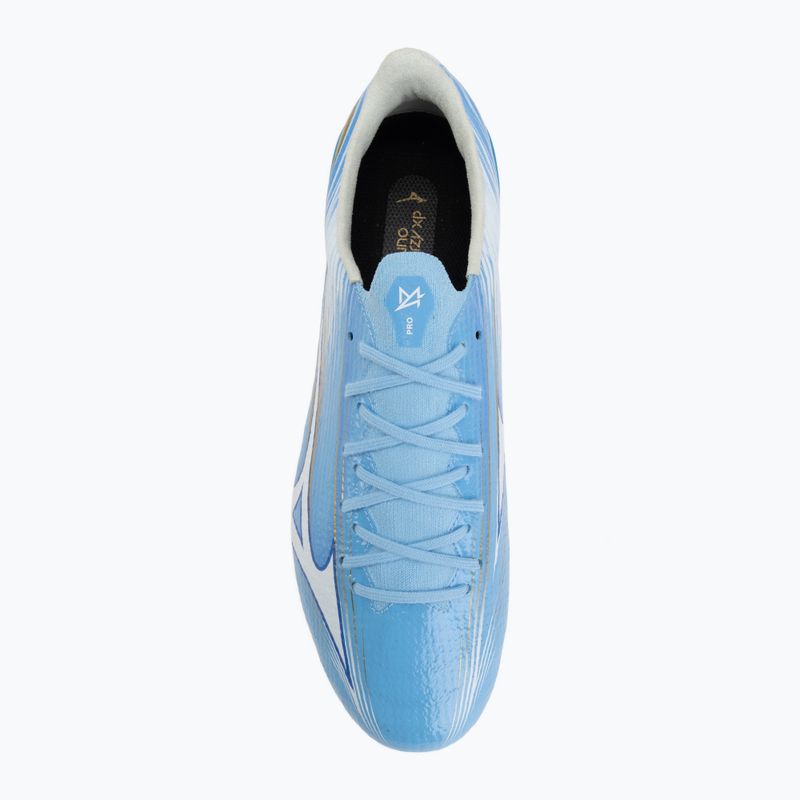 Kopačky Mizuno Alfa III Pro FG sky blue/white 5