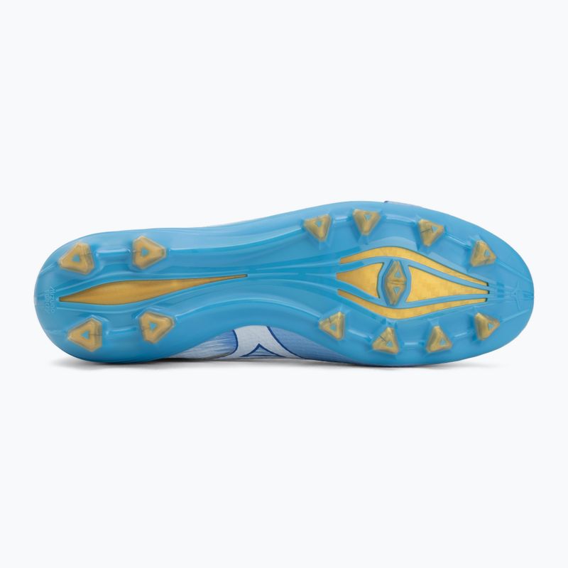 Kopačky Mizuno Alfa III Elite FG sky blue/white 4