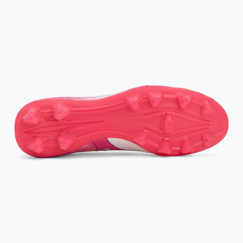 Kopačky Mizuno Alfa III Select FG white/fuchsia purple 4