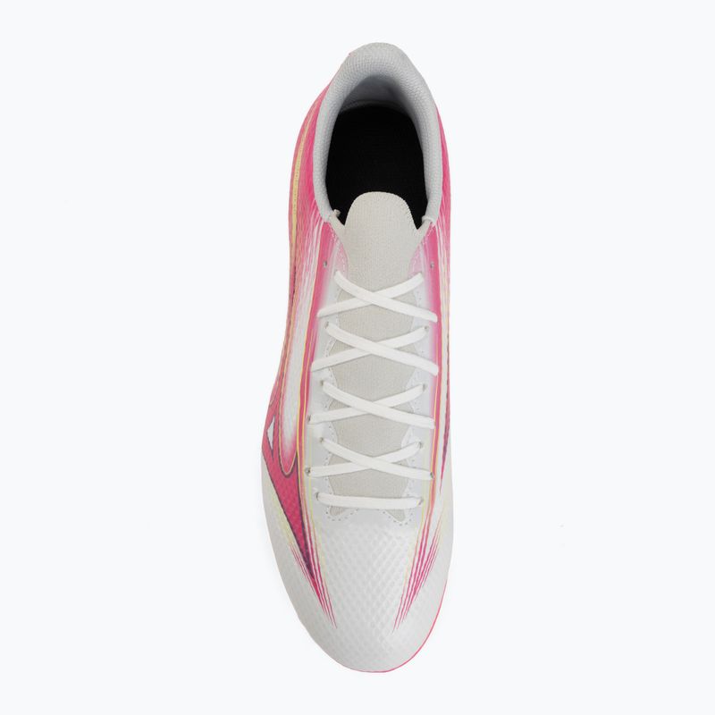 Kopačky Mizuno Alfa III Select FG white/fuchsia purple 5