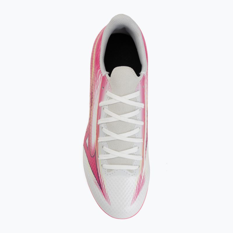 Detské kopačky Mizuno Alfa III Select Jr FG white/fuchsia purple 5