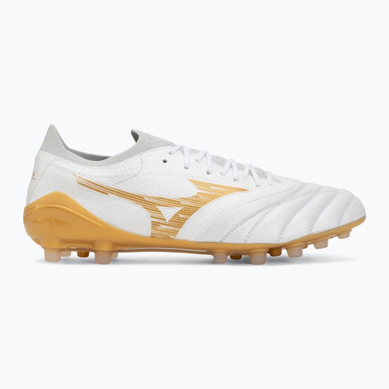 Futbalové kopačky Mizuno Morelia Neo IV Beta Elite AG white/mp gold/cool gray 3c 2