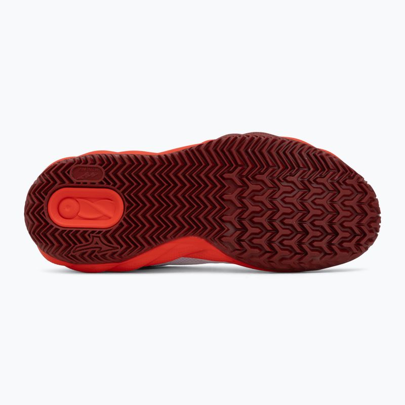 Pánske tenisové topánky Mizuno Wave Enforce Court CC fiery red/white/sun-dried tomato 4