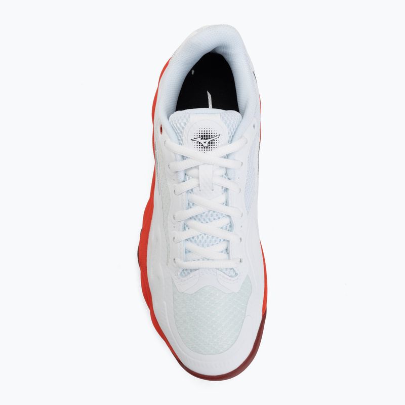 Pánske tenisové topánky Mizuno Wave Enforce Court CC fiery red/white/sun-dried tomato 5