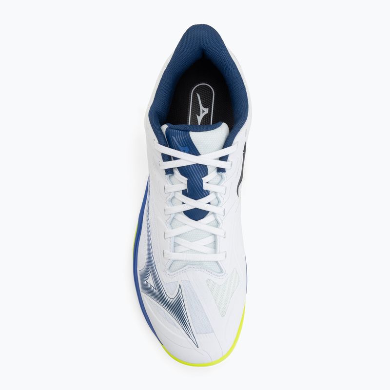 Tenisové topánky Mizuno Wave Exceed Court CC white/dazzling blue/lightning 5