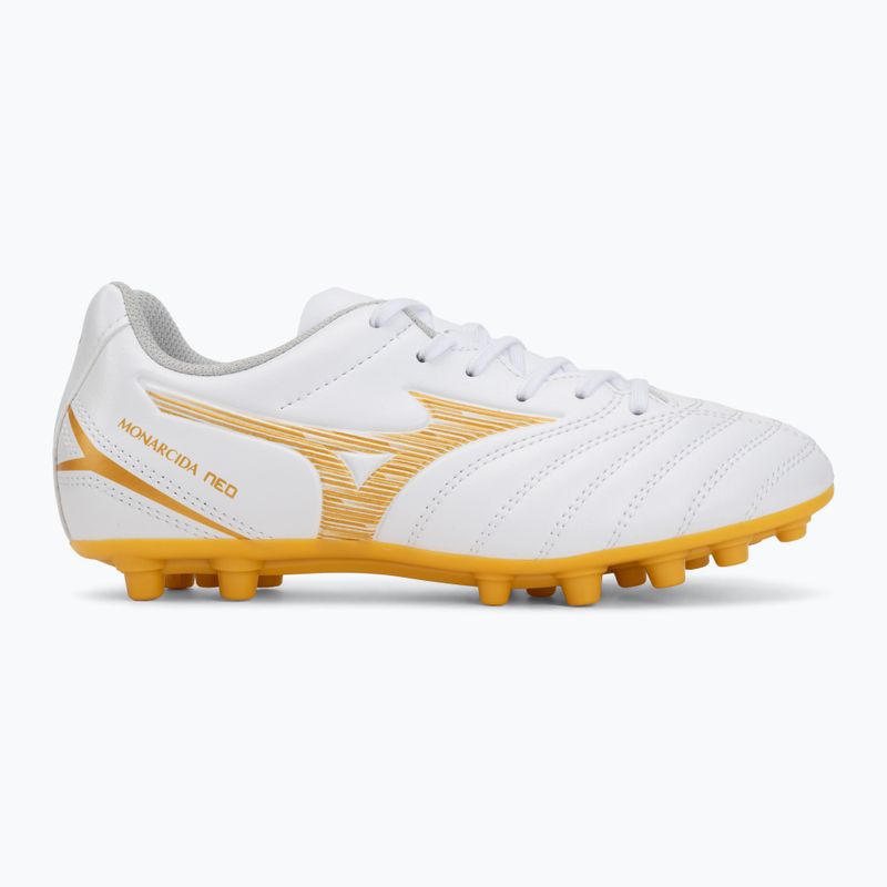 Detské kopačky Mizuno Monarcida Neo III Select AG White/MP Gold 2