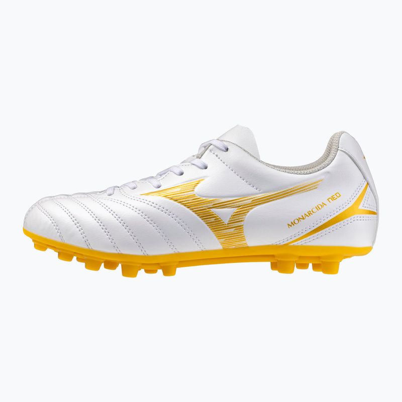 Detské kopačky Mizuno Monarcida Neo III Select AG White/MP Gold