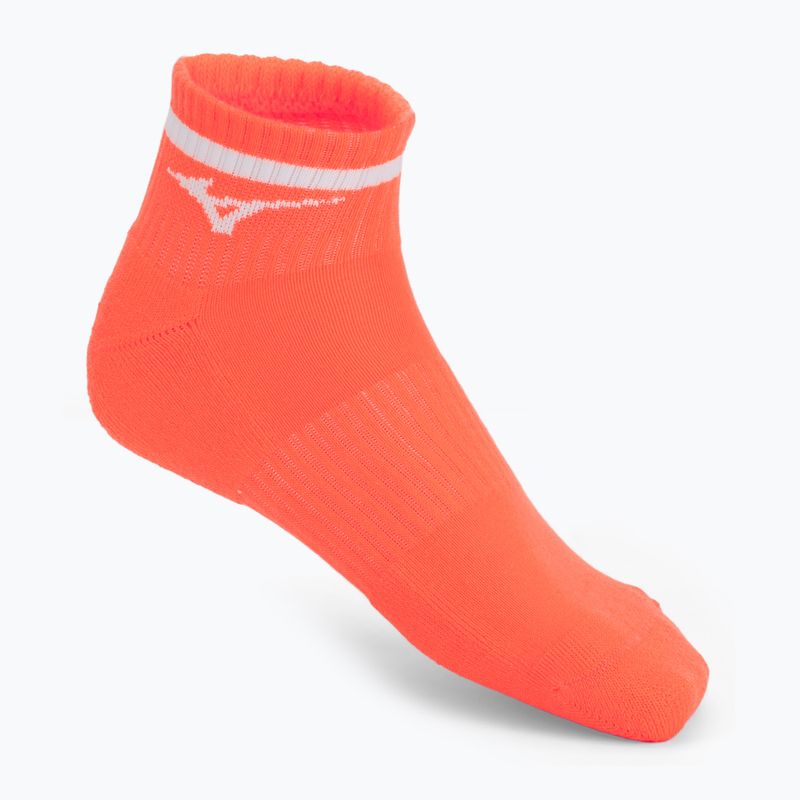Ponožky Mizuno Training With Line white/cloudspace/lava orange 4