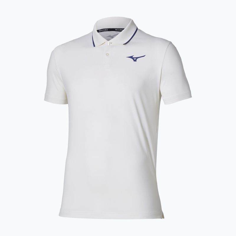 Pánske tenisové tričko Mizuno Tennis Short Sleeve Polo white