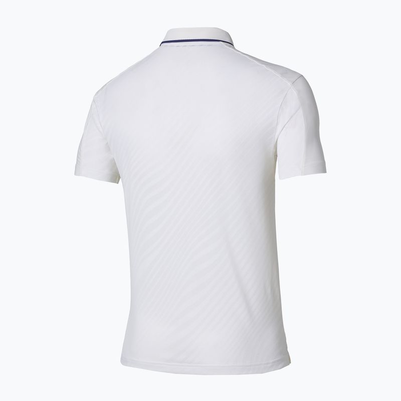 Pánske tenisové tričko Mizuno Tennis Short Sleeve Polo white 2