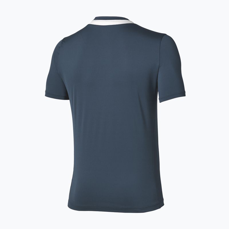 Pánske tenisové tričko Mizuno Tennis Core Short Sleeve Tee insigna blue/cloudscape 2