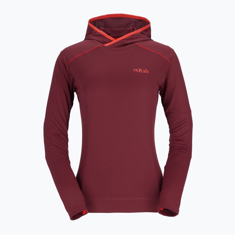 Dámska trekingová bunda Rab Force Hoody deep heather 5