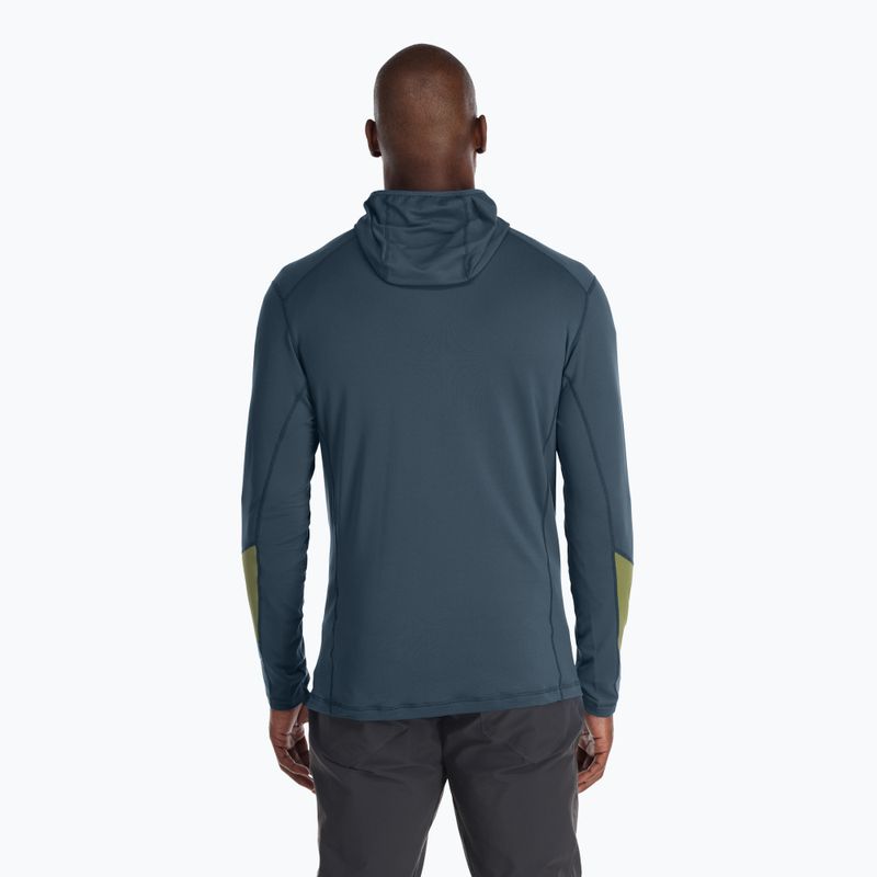 Pánska trekingová mikina Rab Conduit Hoody orion blue 3