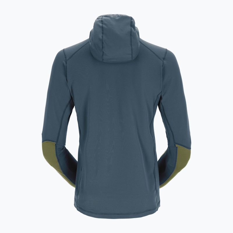Pánska trekingová mikina Rab Conduit Hoody orion blue 5