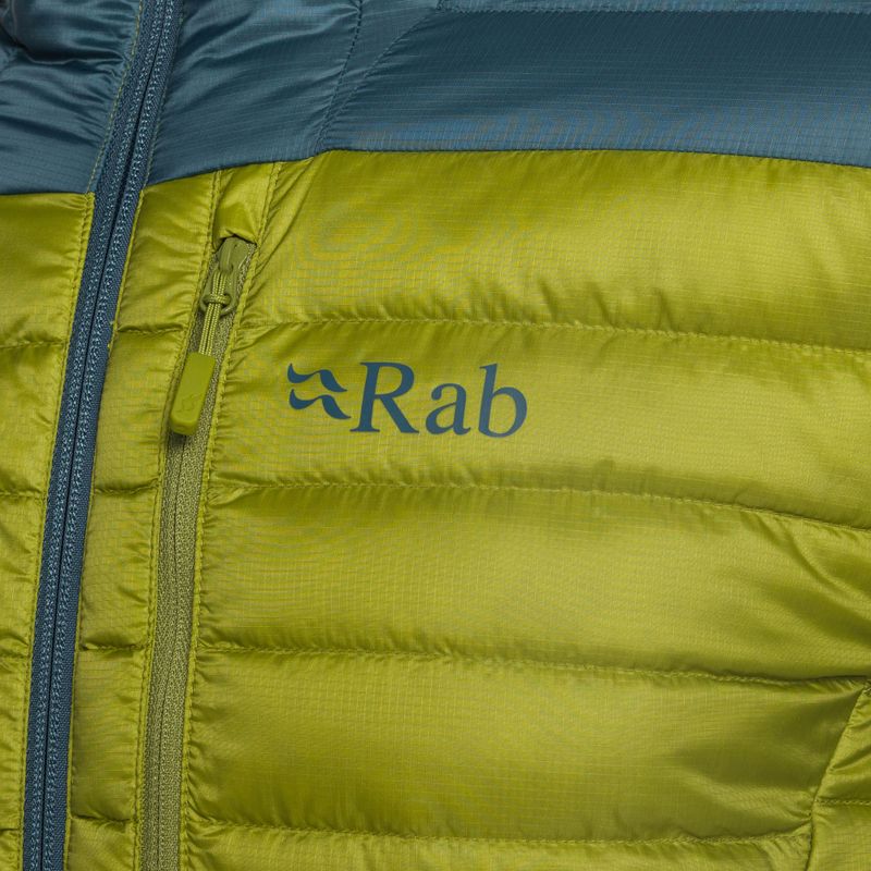 Pánska páperová bunda Rab Microlight Alpine modrá QDB-12-OBA-SML 6