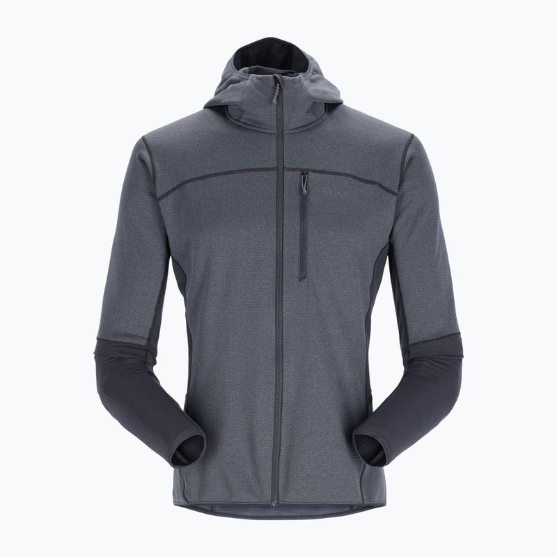 Pánska trekingová bunda Rab Ascendor Hoody grey QFF-42 5