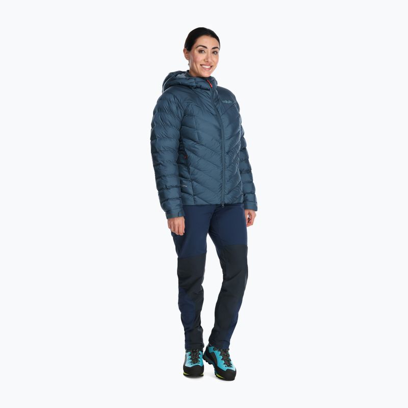 Dámska páperová bunda Rab Nebula Pro blue QIO-58-ORB-08 3