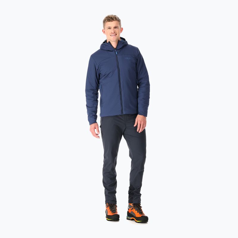 Pánska zateplená bunda Rab Xenair Alpine Light navy blue QIP-01 3