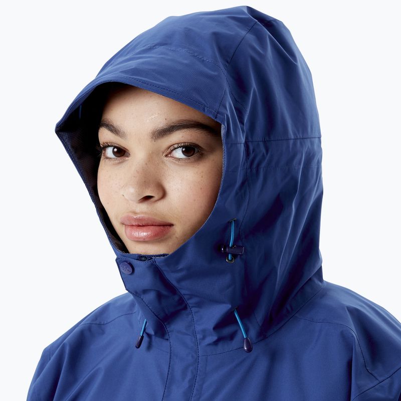 Dámska bunda do dažďa Rab Downpour Eco navy blue QWG-83 4