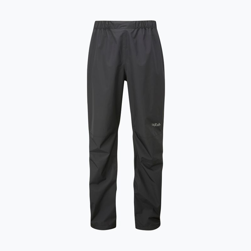 Pánske nohavice do dažďa Rab Downpour Eco FZ black QWG-86