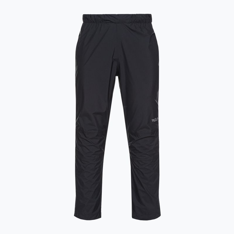 Pánske nohavice do dažďa Rab Downpour Eco FZ black QWG-86 2