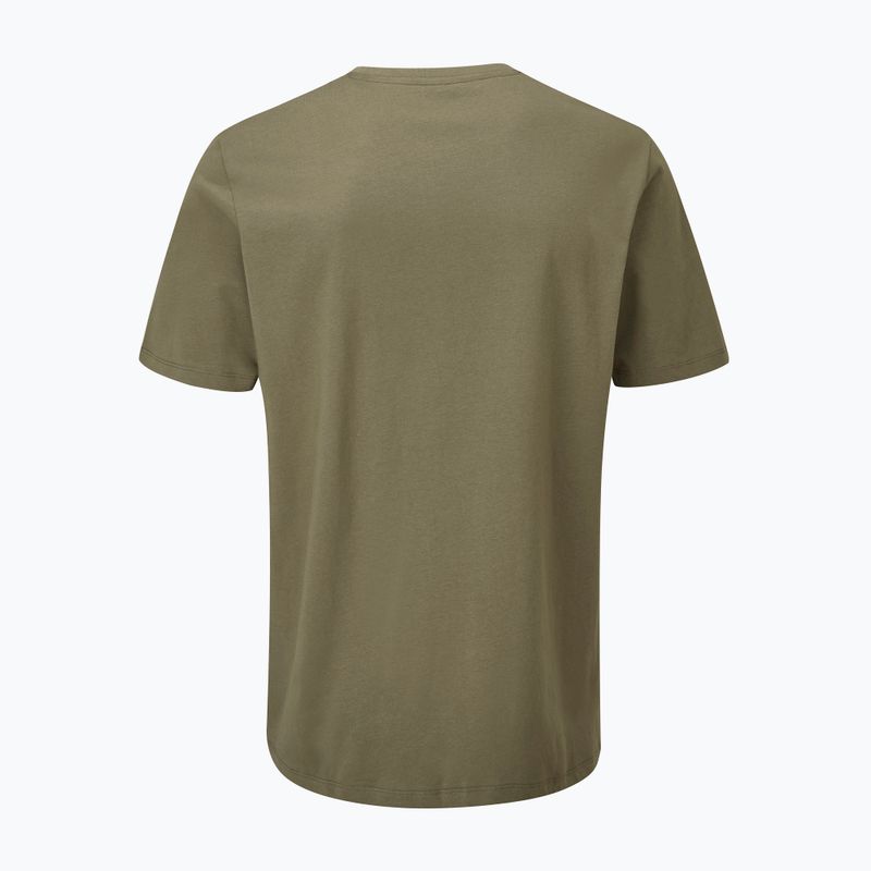 Pánske tričko Rab Stance Logo light khaki 5